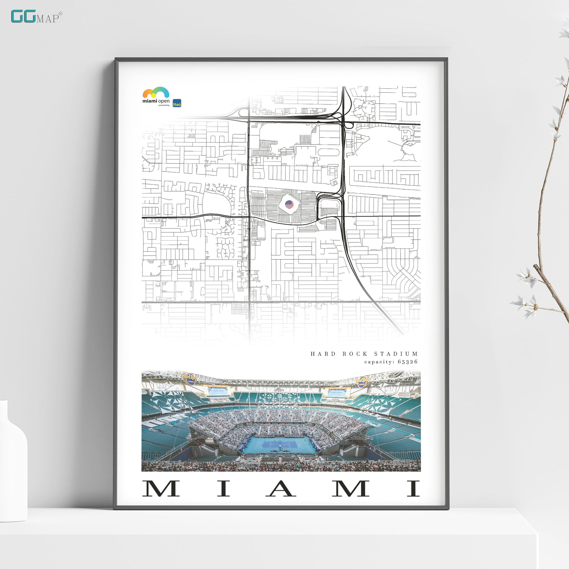 a map of miami with a white background