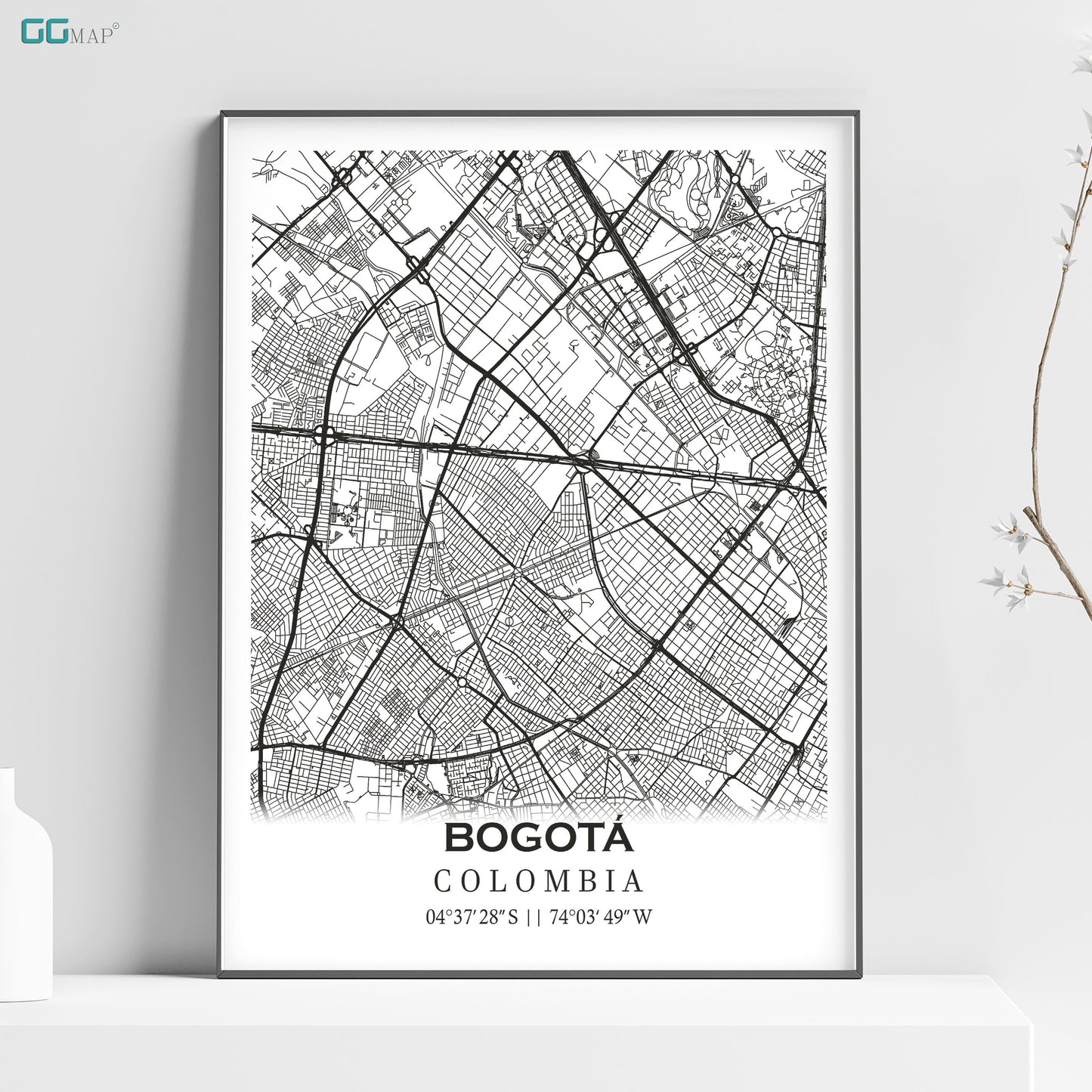 a black and white map of the city of bologna