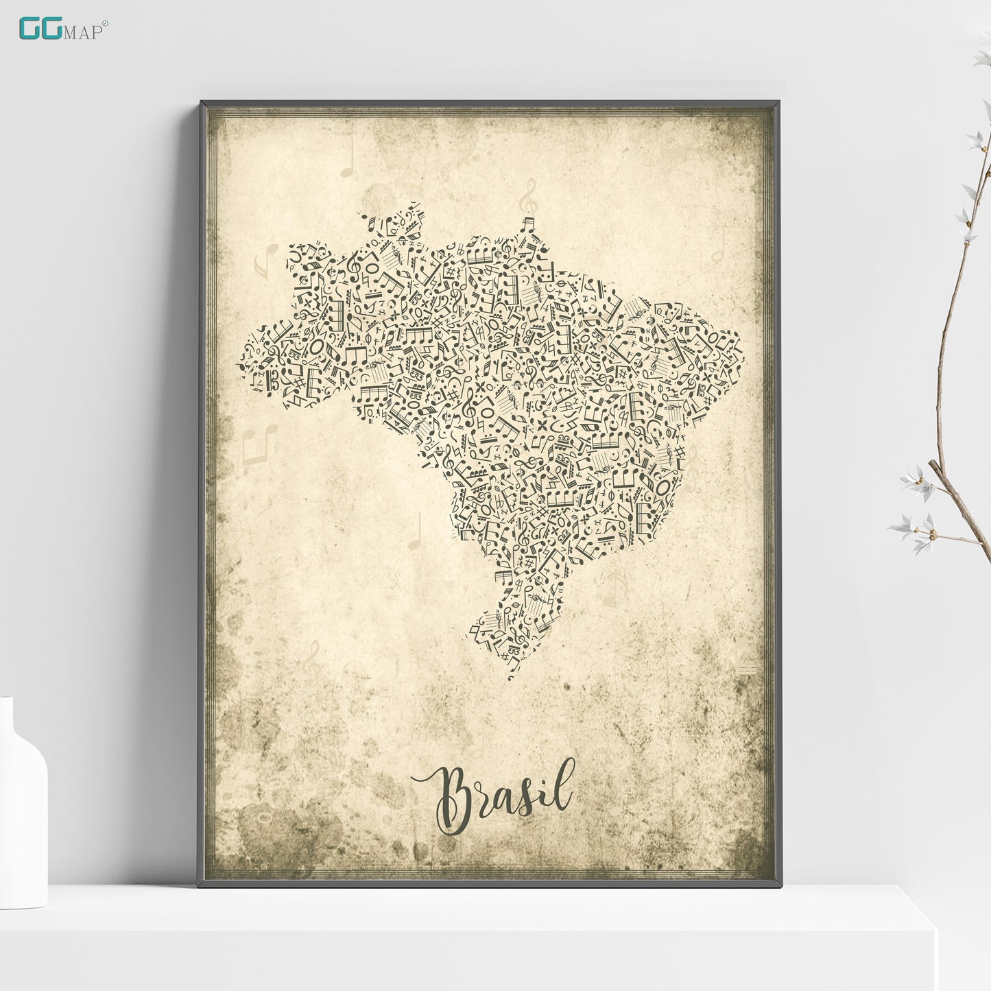 a picture of a map of brazil with the names of the countries