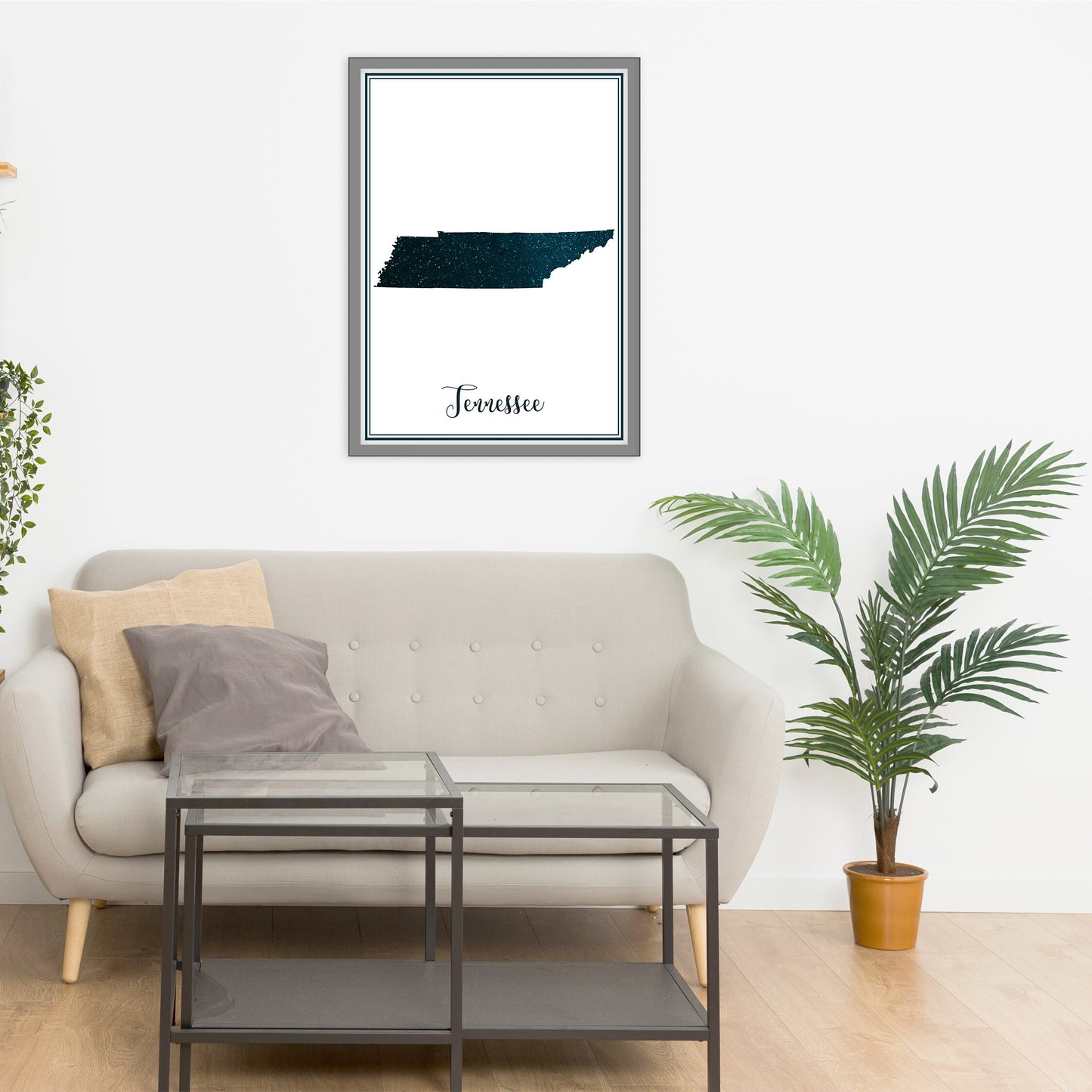 TENNESSEE map - Tennessee stars map - Travel poster - Home Decor - Wall decor - Office map - Tennessee gift - GeoGIS studio