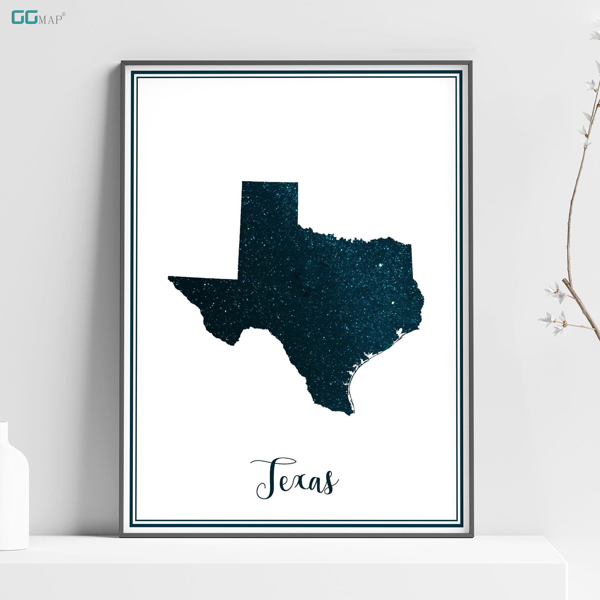 a picture of a texas state with the word texas on it