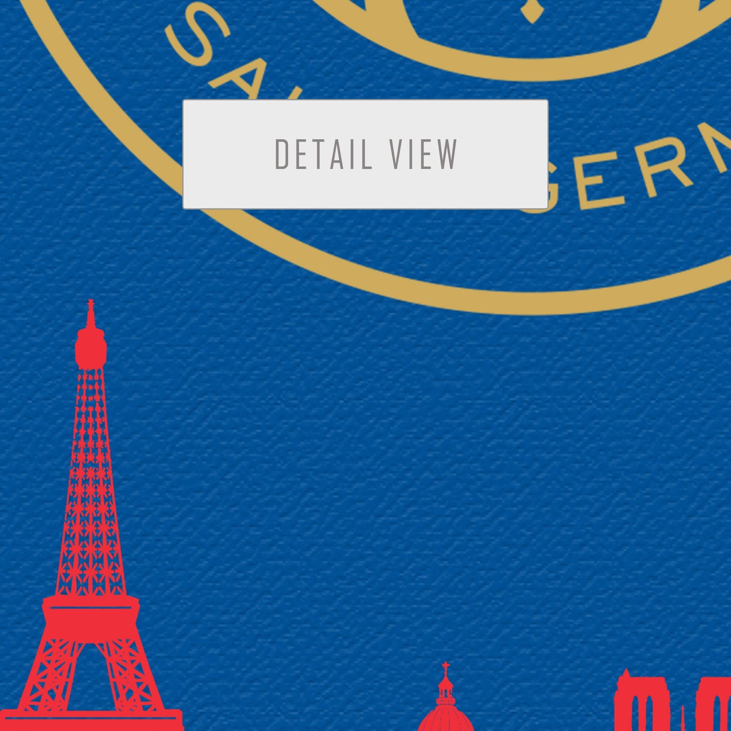 PSG Skyline Poster - PSG print - Home Decor PSG - Wall decor - Les Parisens - Paris Skyline - Print map