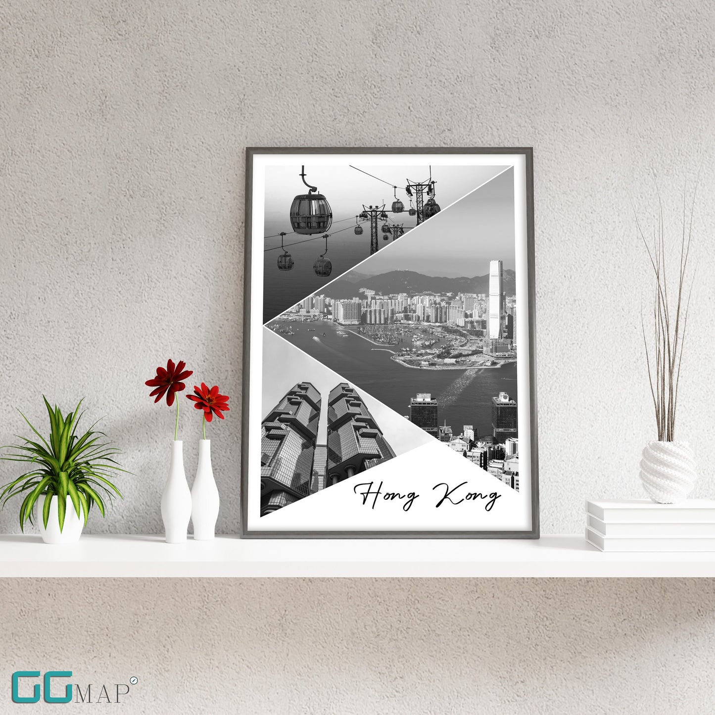 HONG KONG Story - Hong Kong poster - Wall art - Home decor - Digital Print