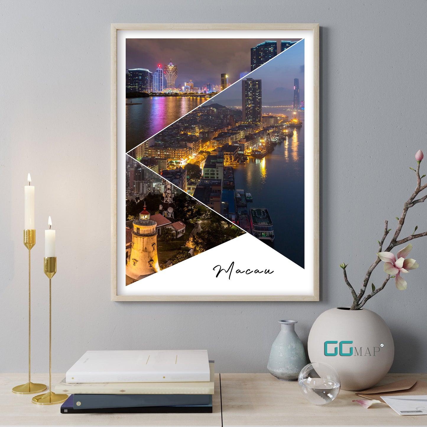 MACAU Story - Macau poster - Wall art - Home decor - Digital Print -