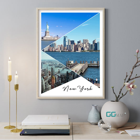NEW YORK Story - New York poster - Wall art - Home decor - Digital Print -