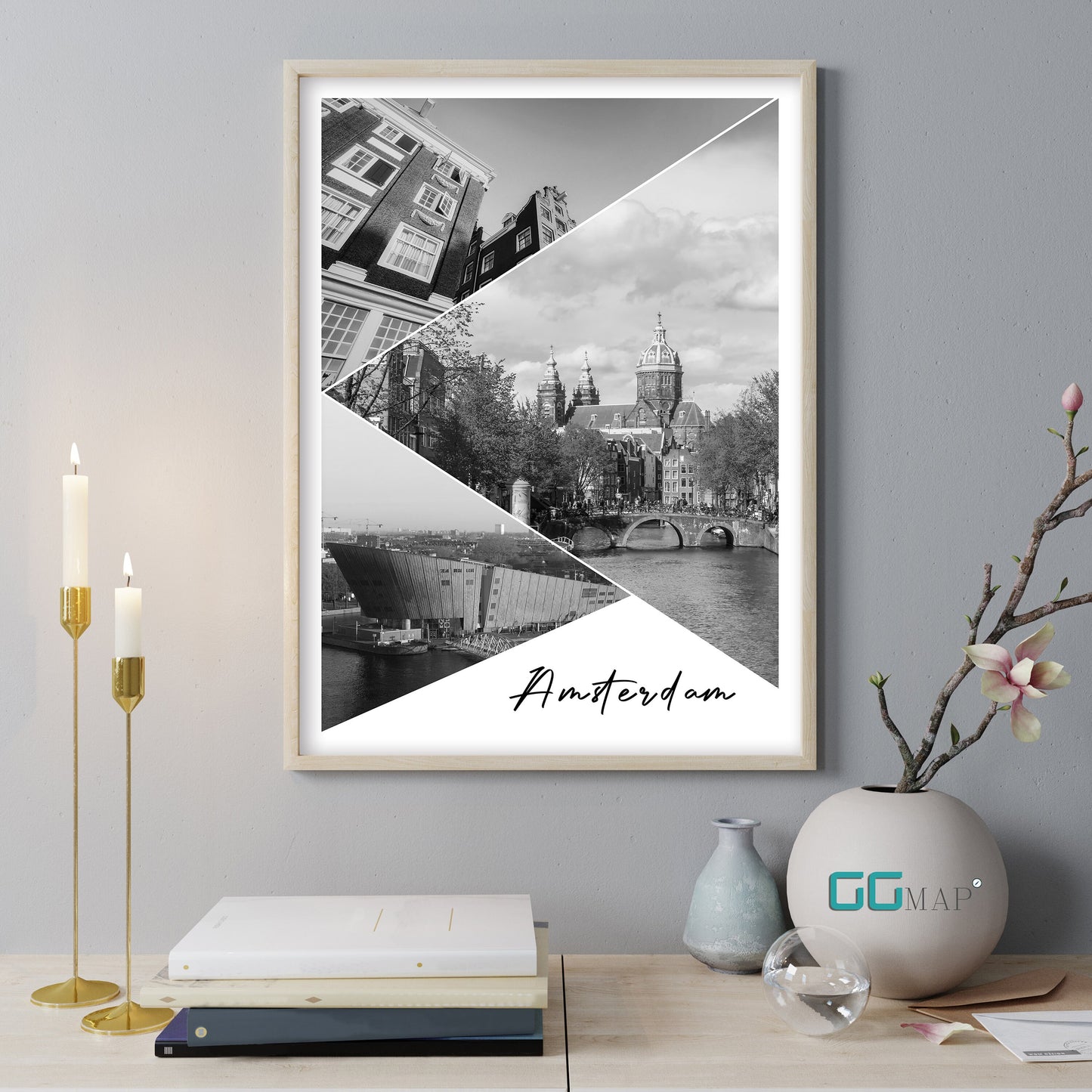 AMSTERDAM Story - Amsterdam poster - Wall art - Home decor - Digital Print