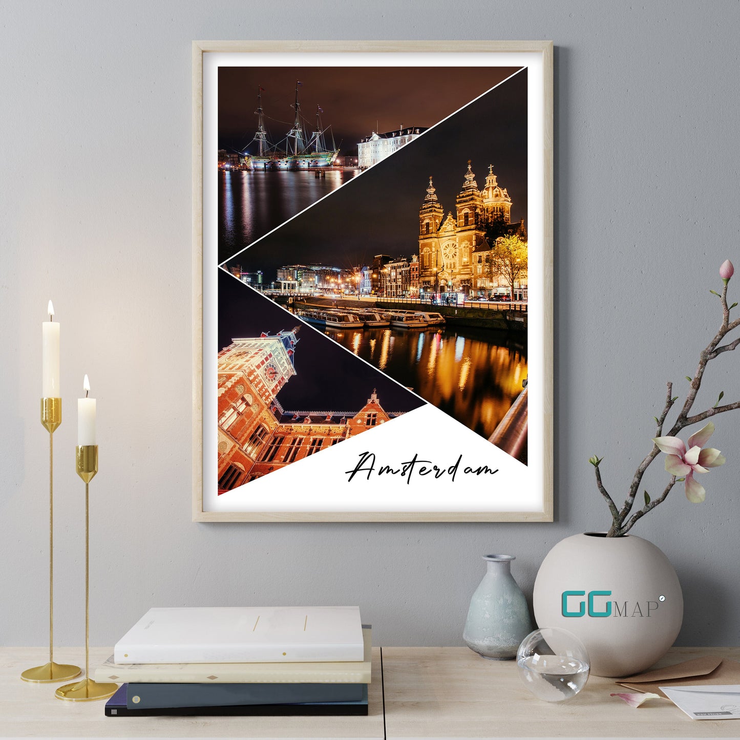 AMSTERDAM Story - Amsterdam poster - Wall art - Home decor - Digital Print