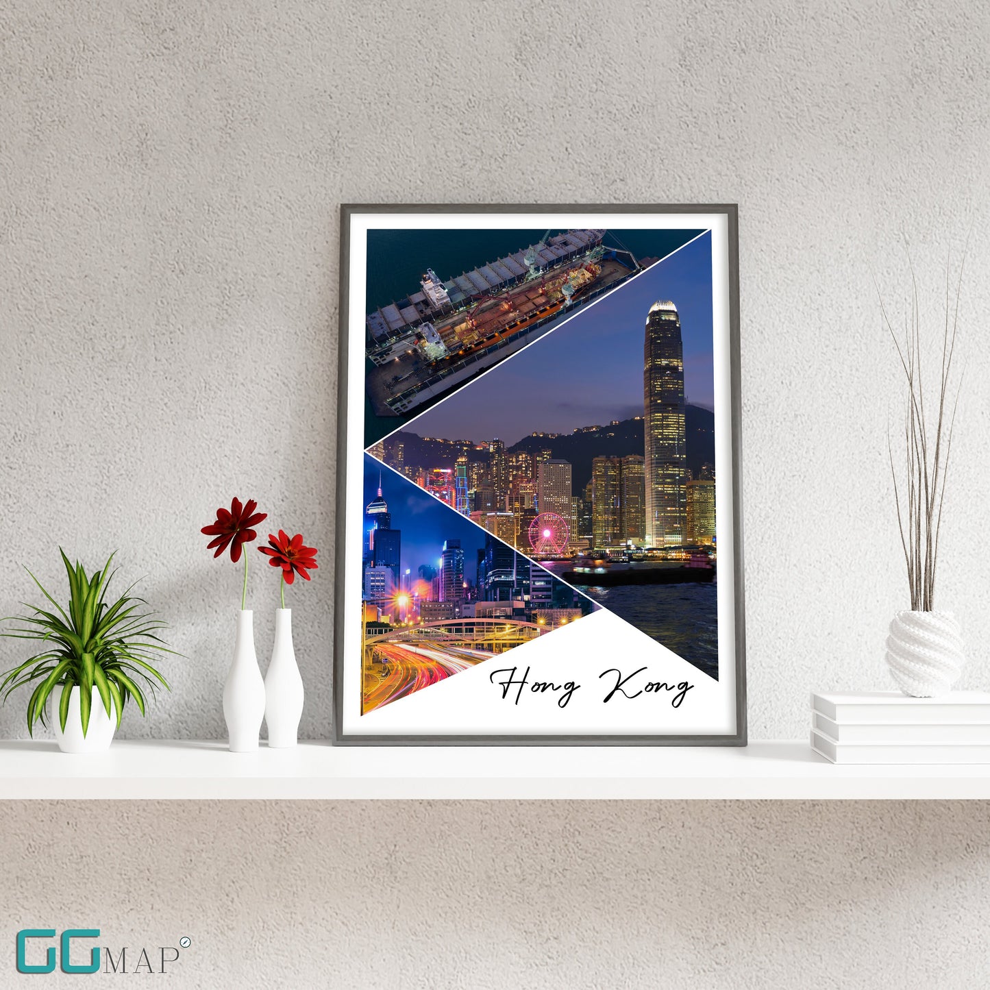 HONG KONG Story - Hong Kong poster - Wall art - Home decor - Digital Print