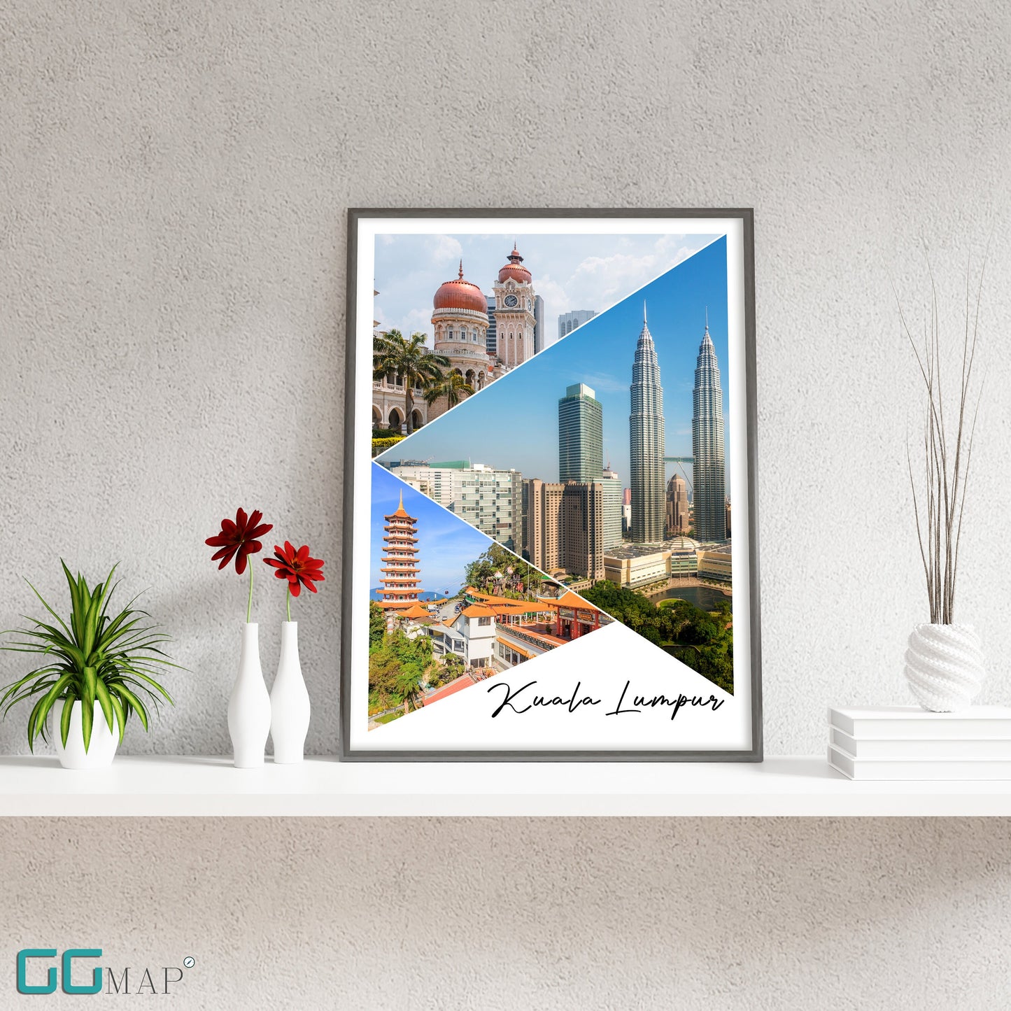 KUALA LUMPUR Story - Kuala Lumpur poster - Wall art - Home decor - Digital Print -