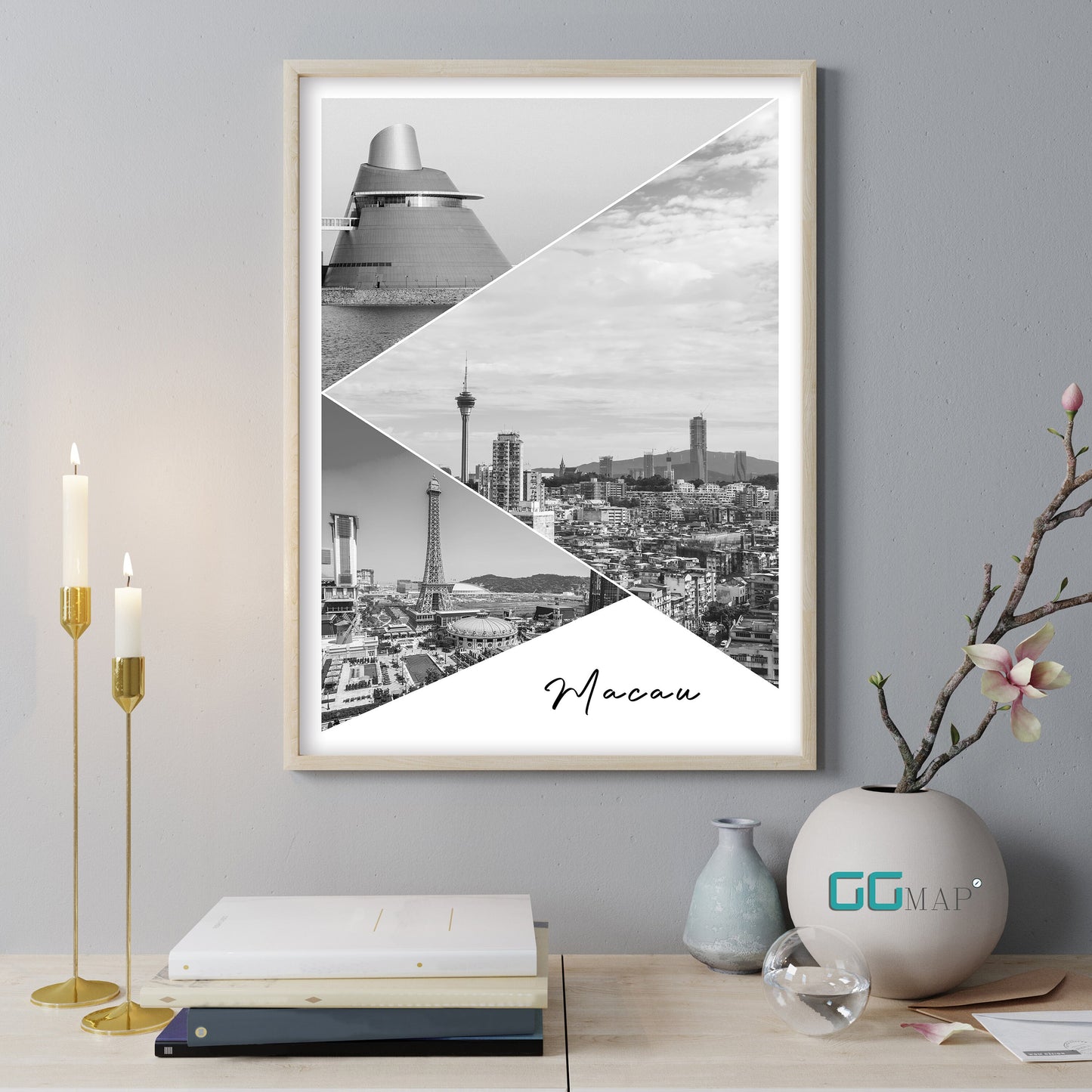 MACAU Story - Macau poster - Wall art - Home decor - Digital Print -