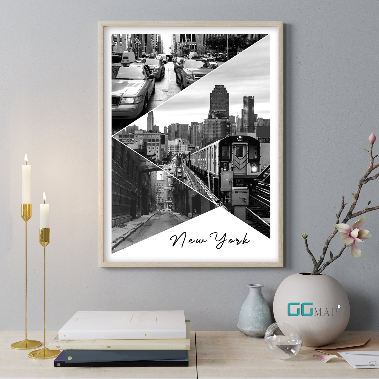 NEW YORK Story - New York poster - Wall art - Home decor - Digital Print -