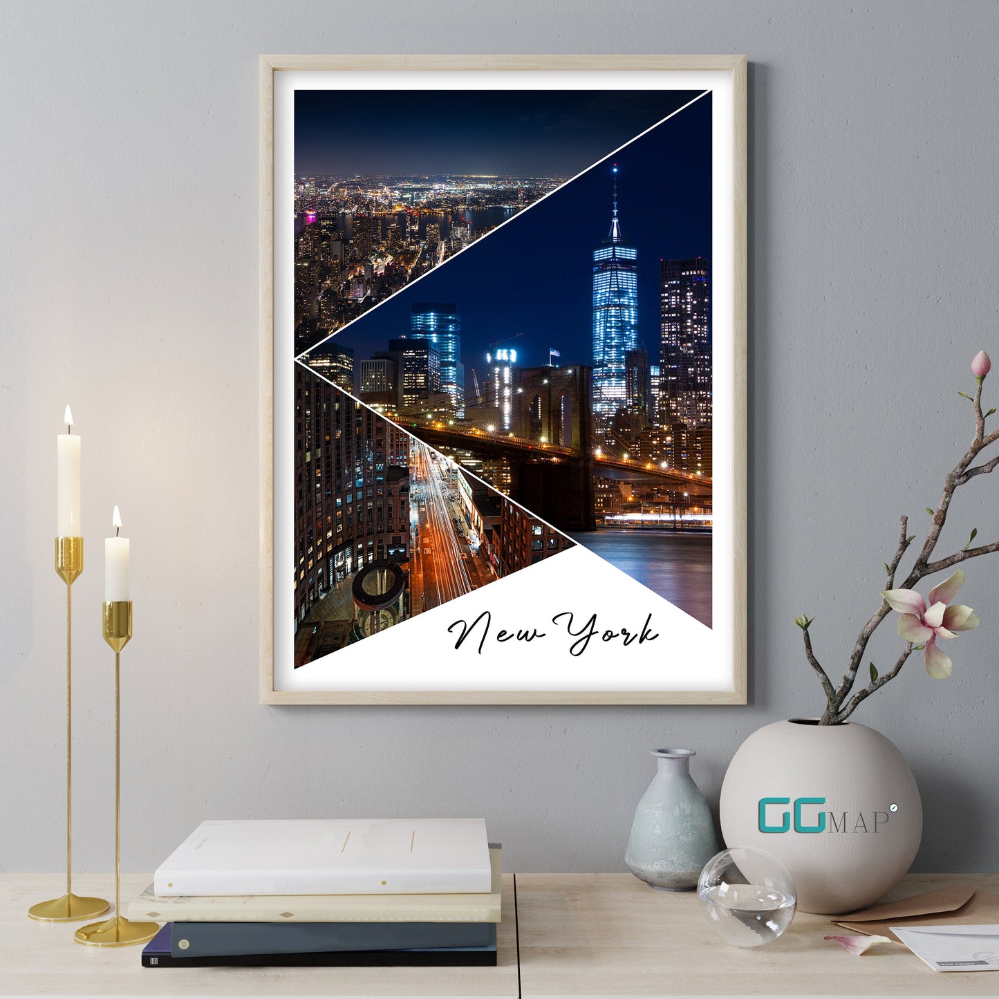 NEW YORK Story - New York poster - Wall art - Home decor - Digital Print -