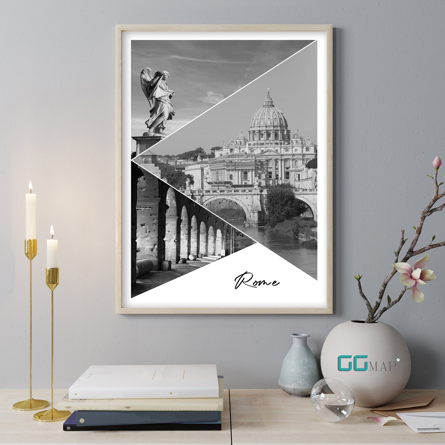 ROME Story - Rome poster - Wall art - Home decor - Digital Print -