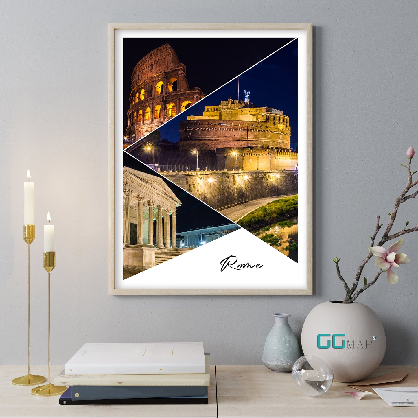 ROME Story - Rome poster - Wall art - Home decor - Digital Print -