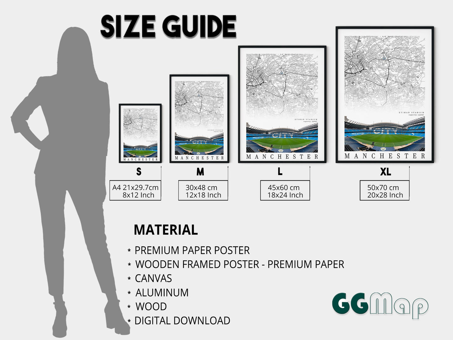 Open WHITE City Map DIGITAL DOWNLOAD - Open White City Map - Your city - Your contry - Your poster - Personalized -